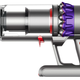 A side shot of the Dyson Gen5detect's main body revealing a lack of a power trigger.